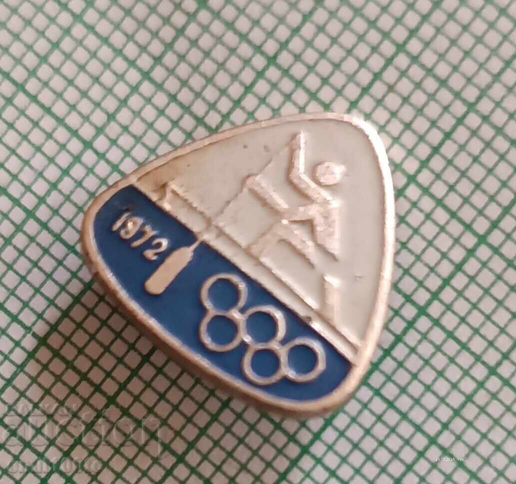 Значка- Олимпиада Мюнхен 1972  Кану каяк с цена 2.00 лв. | € 1.02