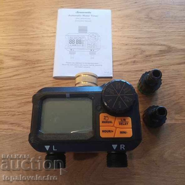 Παράδοση ΚΑΙΝΟΥΡΙΟ! Προγραμματιστής, χρονοδιακόπτης άρδευσης, 2 έξοδοι, αυτόματος Παράδοση ΚΑΙΝΟΥΡΙΟ! Προγραμματιστής, χρονοδιακόπτης άρδευσης, 2 έξοδοι, αυτόματος