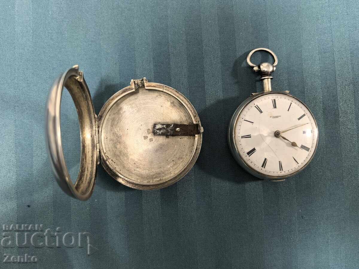 Ceas de buzunar antic cu preț 489.00 BGN | € 250.02 Ceas de buzunar antic cu preț 489.00 BGN | € 250.02