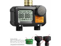 Programator, timer pentru irigare, 2 ieșiri, automat și manual