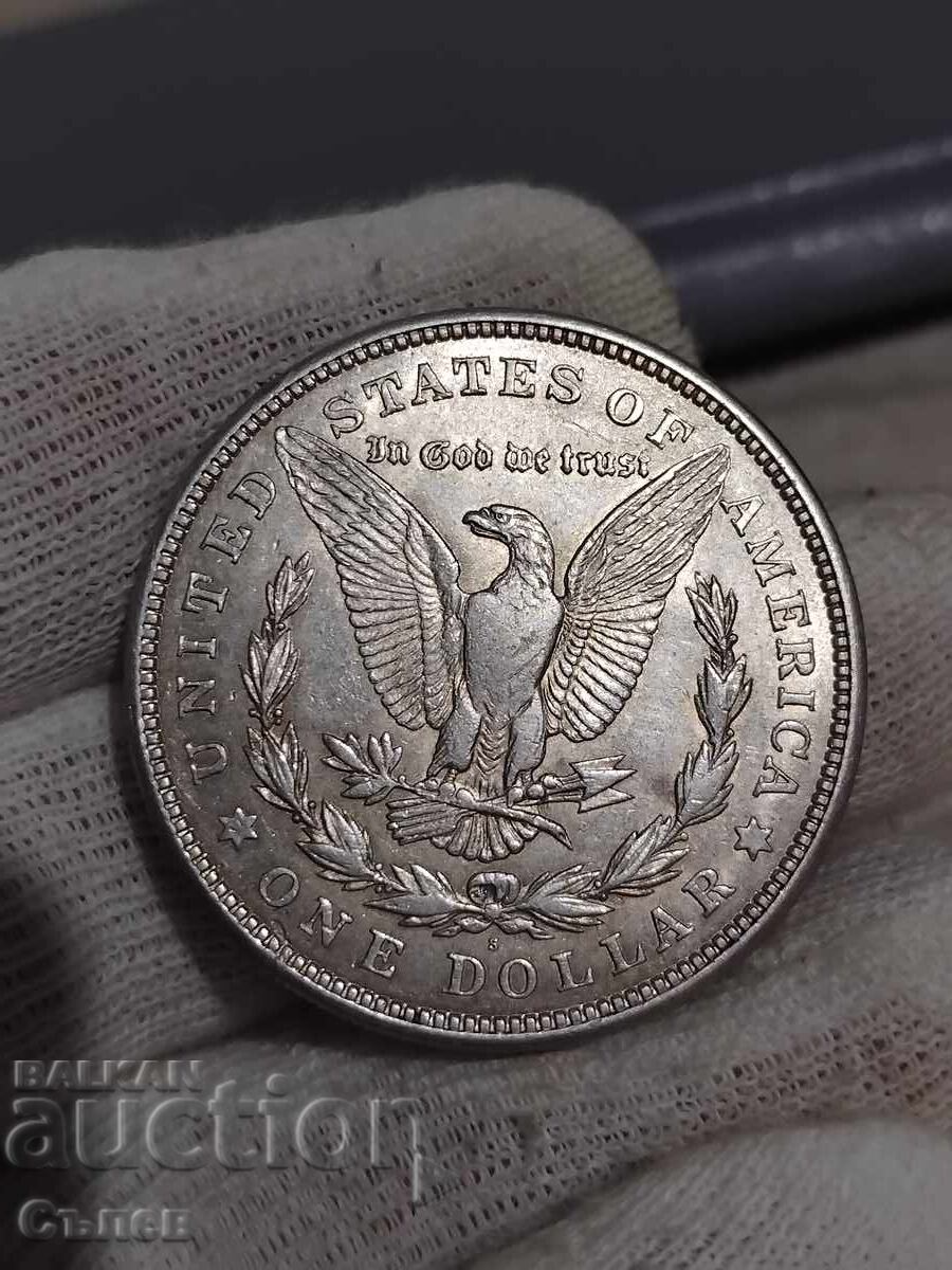 1 dolar 1921 cu preț 95.00 BGN | € 48.57 1 dolar 1921 cu preț 95.00 BGN | € 48.57