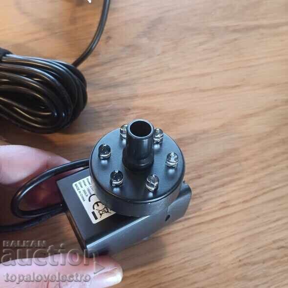 NOU! Fântână electrică cu lumini LED, debit reglabil, 7 - 5