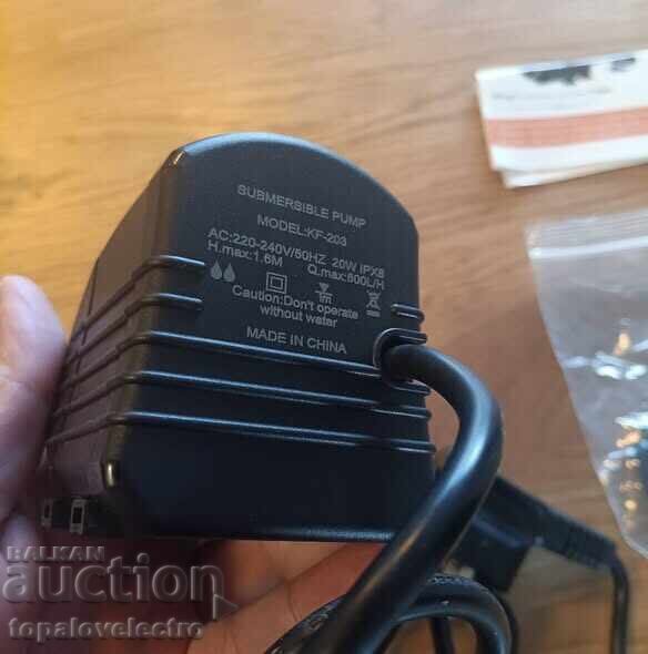 NEW! Ultra-quiet fountain pump 750 L/H - submersible, energy-saving - 5