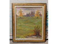 картина масло около 1970г