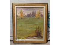 картина масло около 1970г
