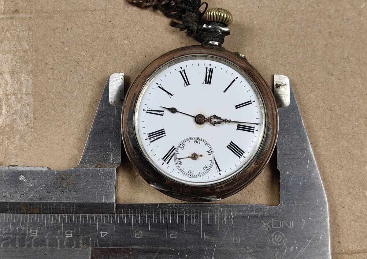 Δημοπρασία Πάνω από 100-ΕΤΗΣ ΑΝΔΡΙΚΟ ΑΡΓΥΡΟ ΤΣΕΠΕΣΙΑΣ ΡΟΛΟΪ ΛΕΙΤΟΥΡΓΕΙ