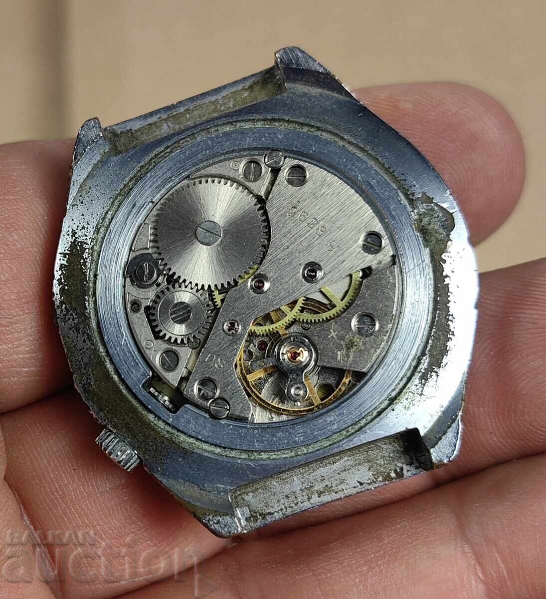 ROCKET CALENDAR NON-WORKING MEN'S WATCH USSR FOR PARTS - 7