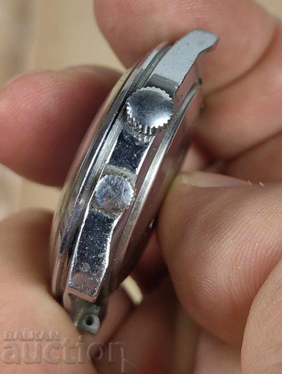 ROCKET CALENDAR NON-WORKING MEN'S WATCH USSR FOR PARTS - 5 ROCKET CALENDAR NON-WORKING MEN'S WATCH USSR FOR PARTS - 5