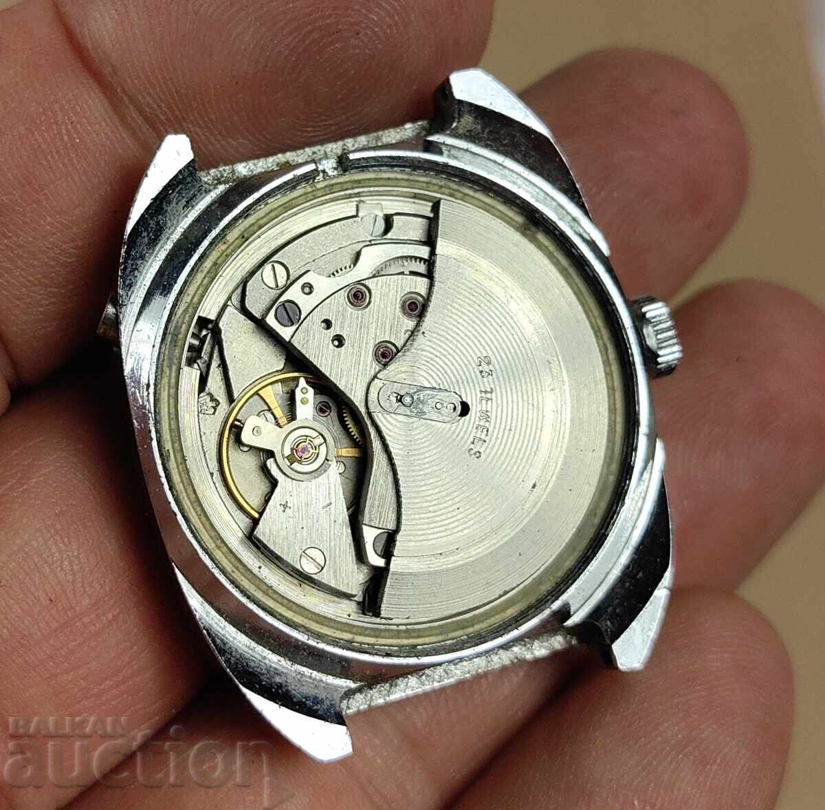 POLJOT AUTOMATIC 23 JEWELS FLIGHT NON-WORKING WATCH USSR - 6 POLJOT AUTOMATIC 23 JEWELS FLIGHT NON-WORKING WATCH USSR - 6