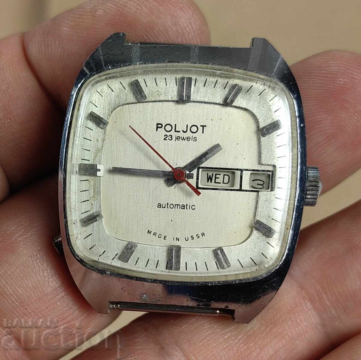 POLJOT AUTOMATIC 23 JEWELS FLIGHT NON-WORKING WATCH USSR POLJOT AUTOMATIC 23 JEWELS FLIGHT NON-WORKING WATCH USSR