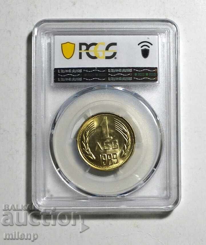 PSGS MS66 1 lev 1989