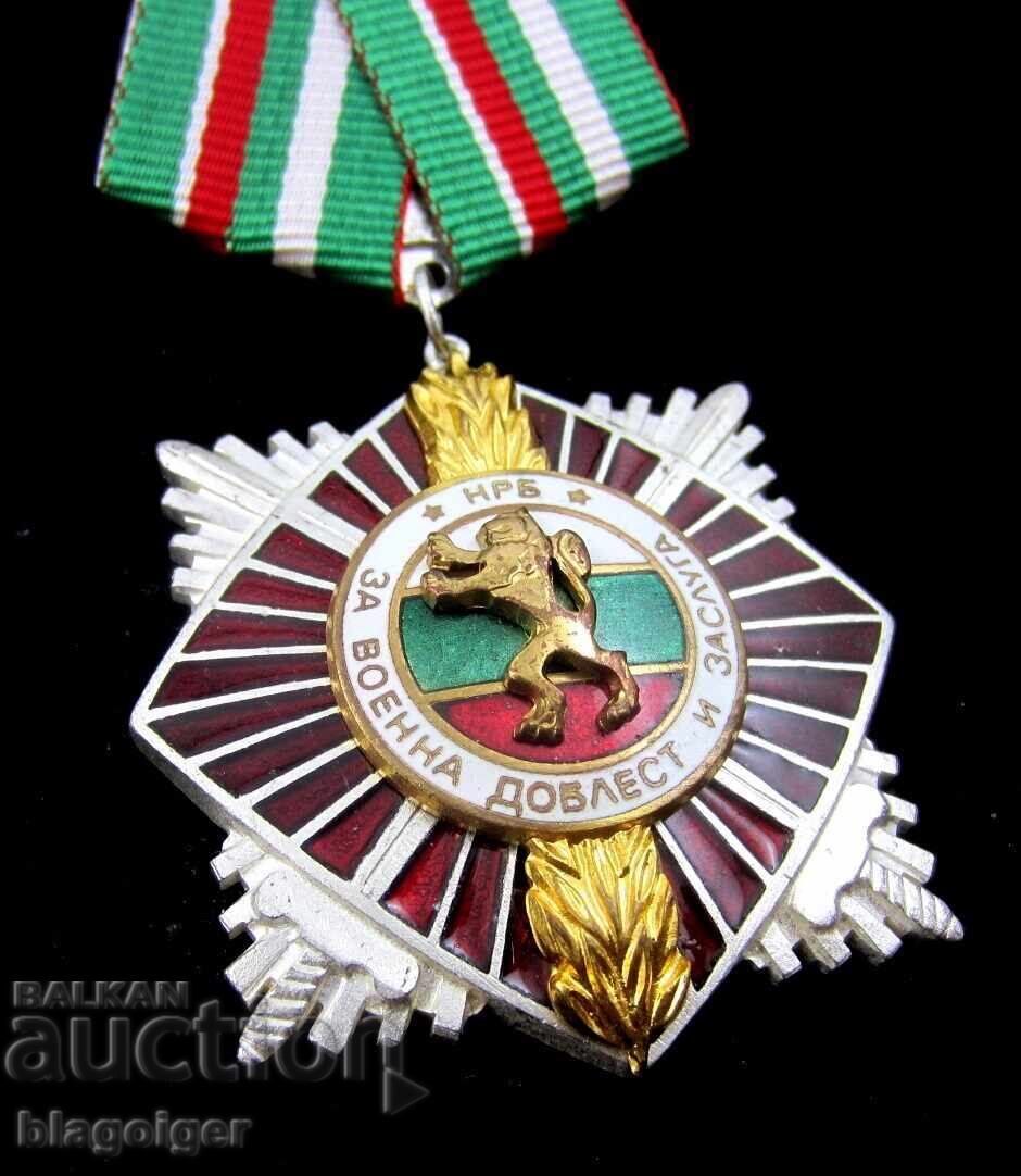 Delivery of Order "For Military Valor and Merit" Second Class