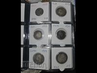 Knyazhevski coins 46 pieces - silver lot