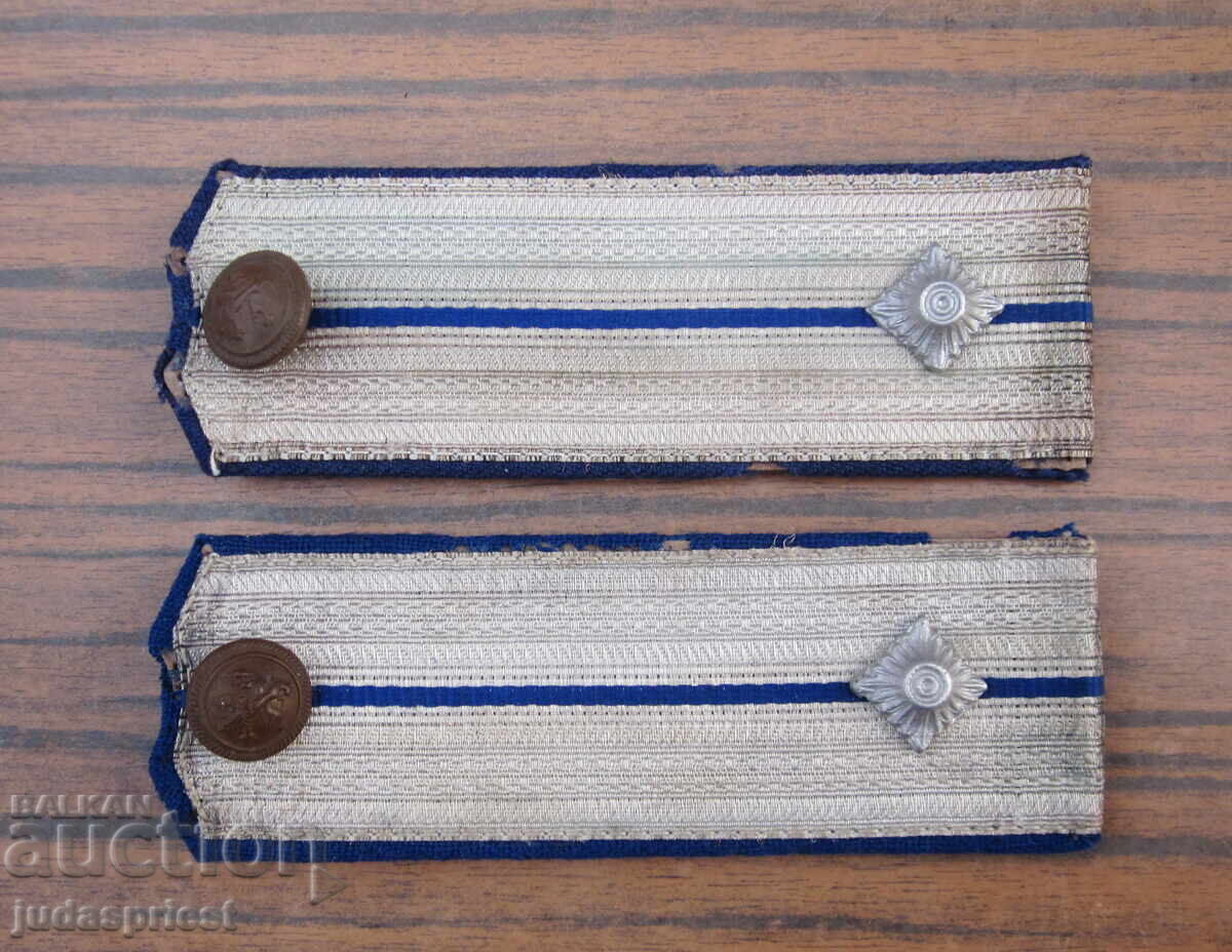 ΒΣΒ Βασίλειο Βουλγαρίας Βουλγαρικές Βασιλικές επωμίδες στρατιωτικού ιατρού ΒΣΒ Βασίλειο Βουλγαρίας Βουλγαρικές Βασιλικές επωμίδες στρατιωτικού ιατρού