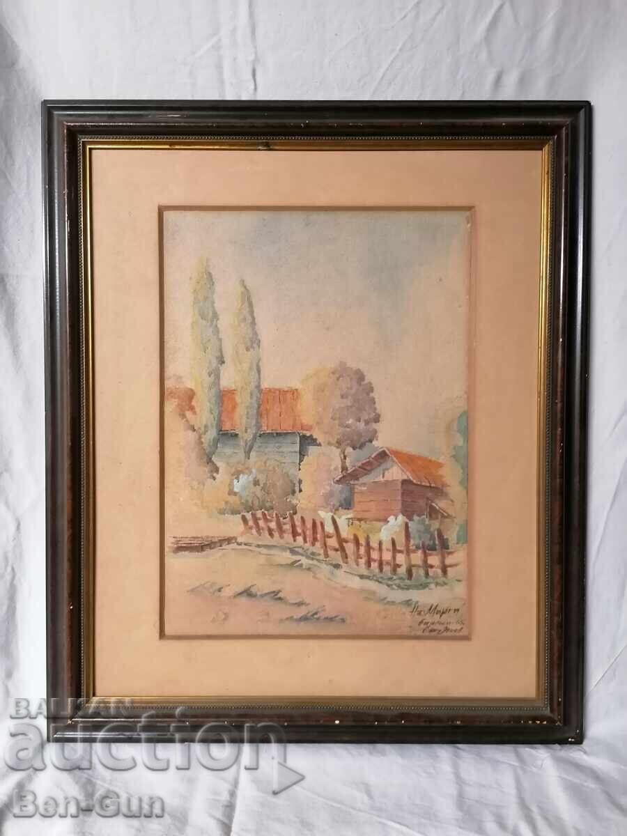 Έργο ζωγραφικής από Βούλγαρο καλλιτέχνη Έργο ζωγραφικής από Βούλγαρο καλλιτέχνη