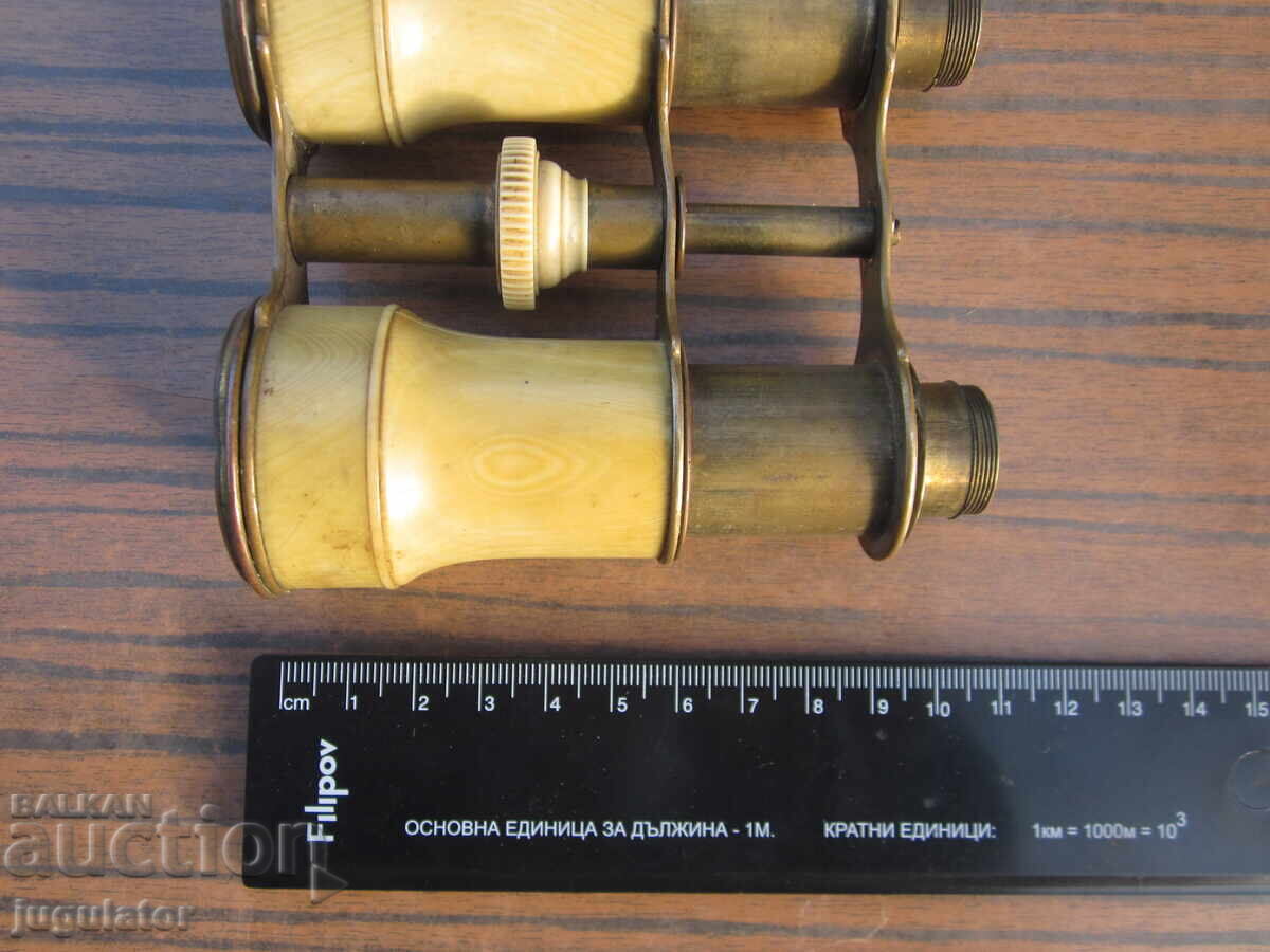 Authentic antique theater binoculars with ivory - 7 Authentic antique theater binoculars with ivory - 7