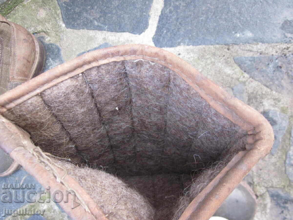 Vechi cizme militare bulgare de santinelă cu ținte - 7