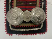 O pafta renascentistă uriașă Macedonia argint sculptat forjat