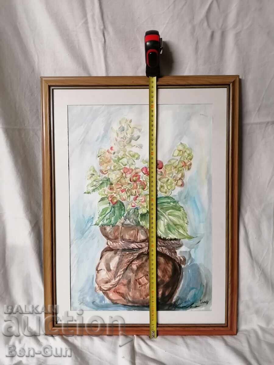 Картина от български автор с цена 100.00 лв. | € 51.13 Картина от български автор с цена 100.00 лв. | € 51.13