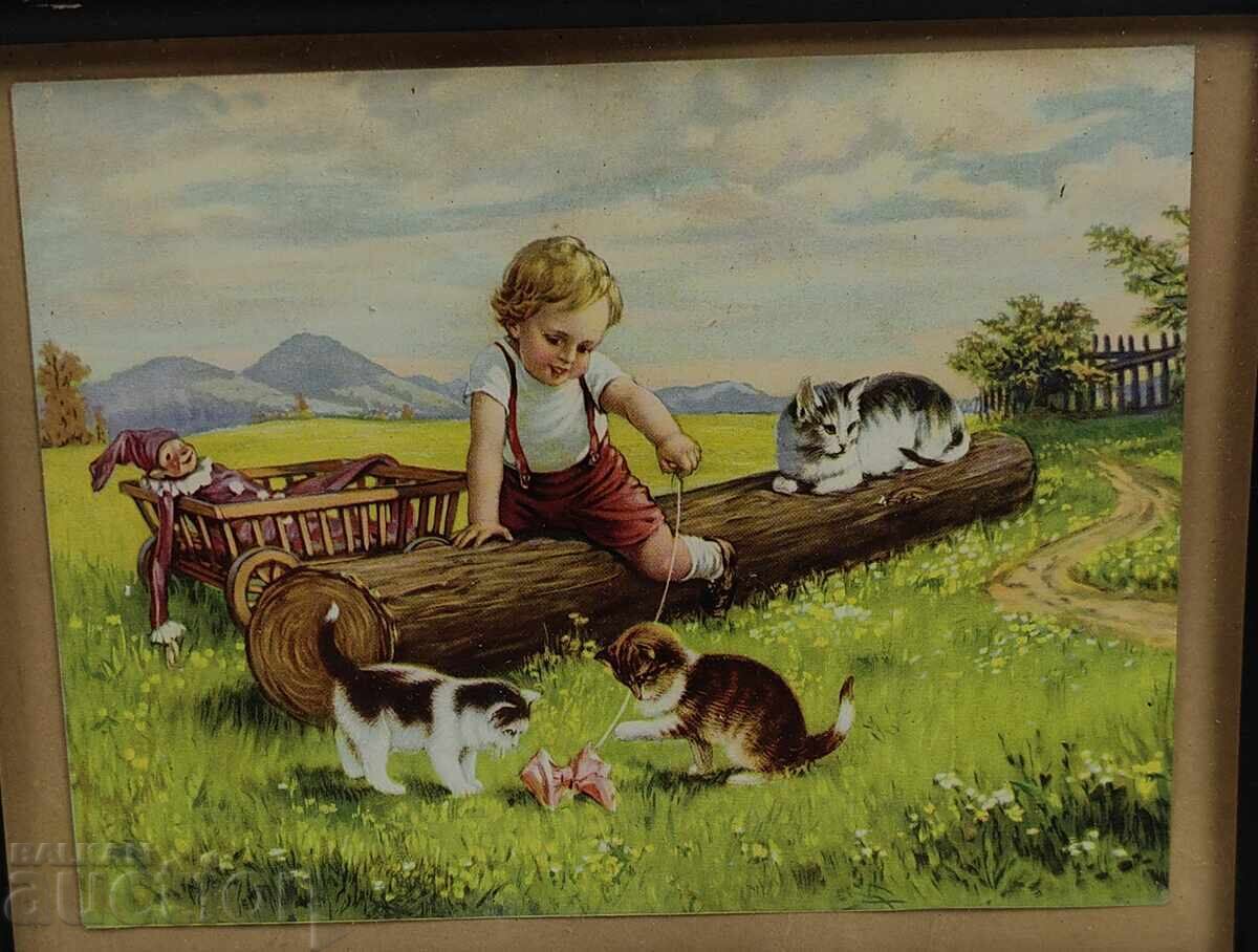 ΠΑΙΔΙ ΓΑΤΑ ΑΝΑΠΑΡΑΓΩΓΗ ΒΑΣΙΛΕΙΟ ΒΟΥΛΓΑΡΙΑ ΠΛΑΙΣΙΟ ΕΙΚΟΝΑ ΦΩΤΟΓΡΑΦΙΑ με τιμή 35.00 BGN | € 17.90