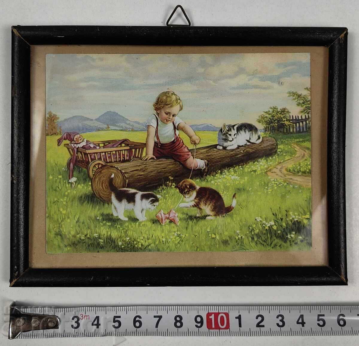 Δημοπρασία ΠΑΙΔΙ ΓΑΤΑ ΑΝΑΠΑΡΑΓΩΓΗ ΒΑΣΙΛΕΙΟ ΒΟΥΛΓΑΡΙΑ ΠΛΑΙΣΙΟ ΕΙΚΟΝΑ ΦΩΤΟΓΡΑΦΙΑ