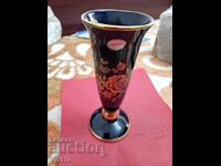 Vază veche, cobalt, autor