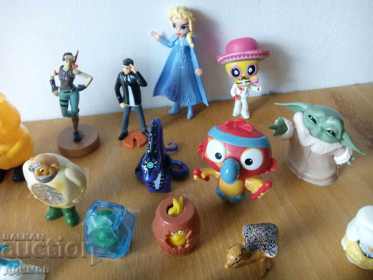 30 κομμάτια παιχνίδια από την Kinder Surprise και άλλα - 6