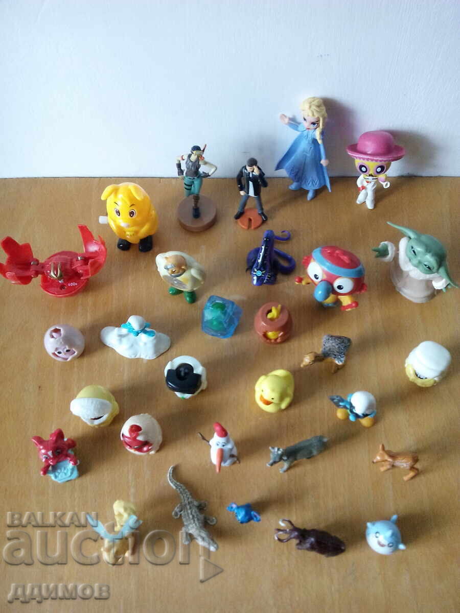 30 κομμάτια παιχνίδια από την Kinder Surprise και άλλα - 7