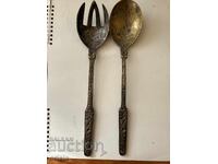 Old serving utensils