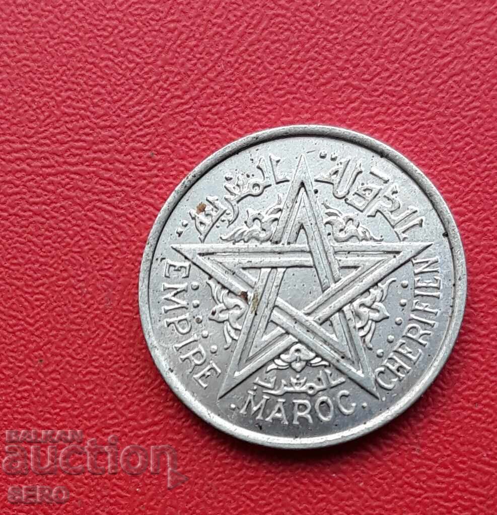 Morocco-1 franc 1951 with price 0.70 BGN | € 0.36