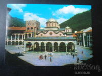 ΜΟΝΗ ΡΙΛΑ - η εκκλησία, Παλιά καρτ ποστάλ