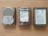 Lot of hard drives for electronic scrap