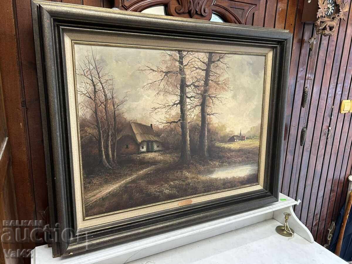 Δημοπρασία Τοπίο - Λάδι σε καμβά (100 × 80 εκ.)