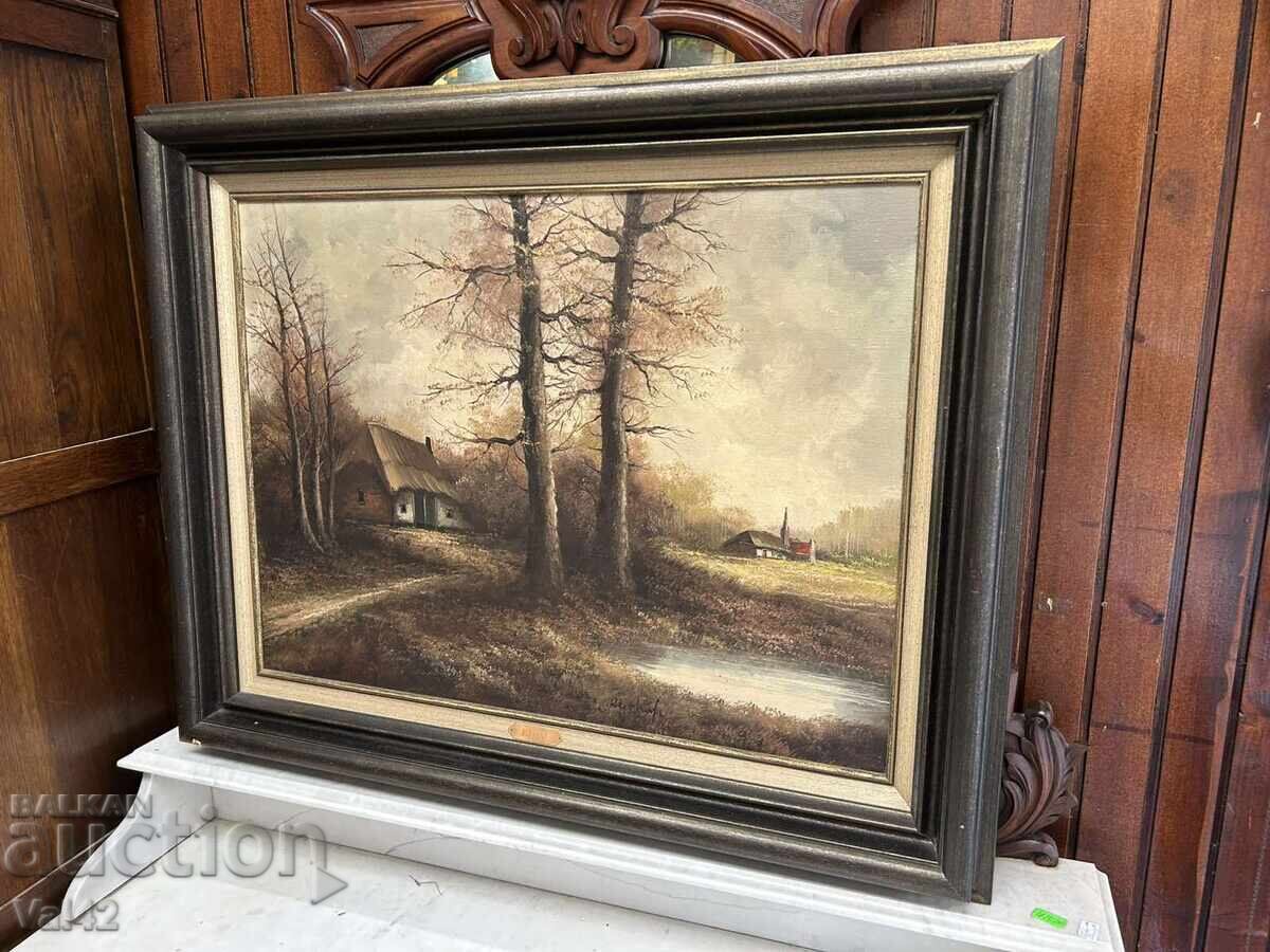 Παράδοση Τοπίο - Λάδι σε καμβά (100 × 80 εκ.)