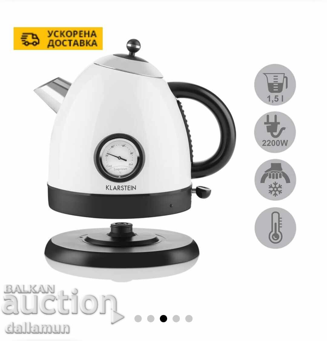 Klarstein German Electric Kettle with price 50.00 BGN | € 25.56