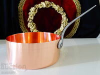 Copper pot 1 l., pure red copper