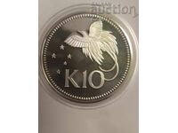 10 κίνα Παπούα Νέα Γουινέα του 1976