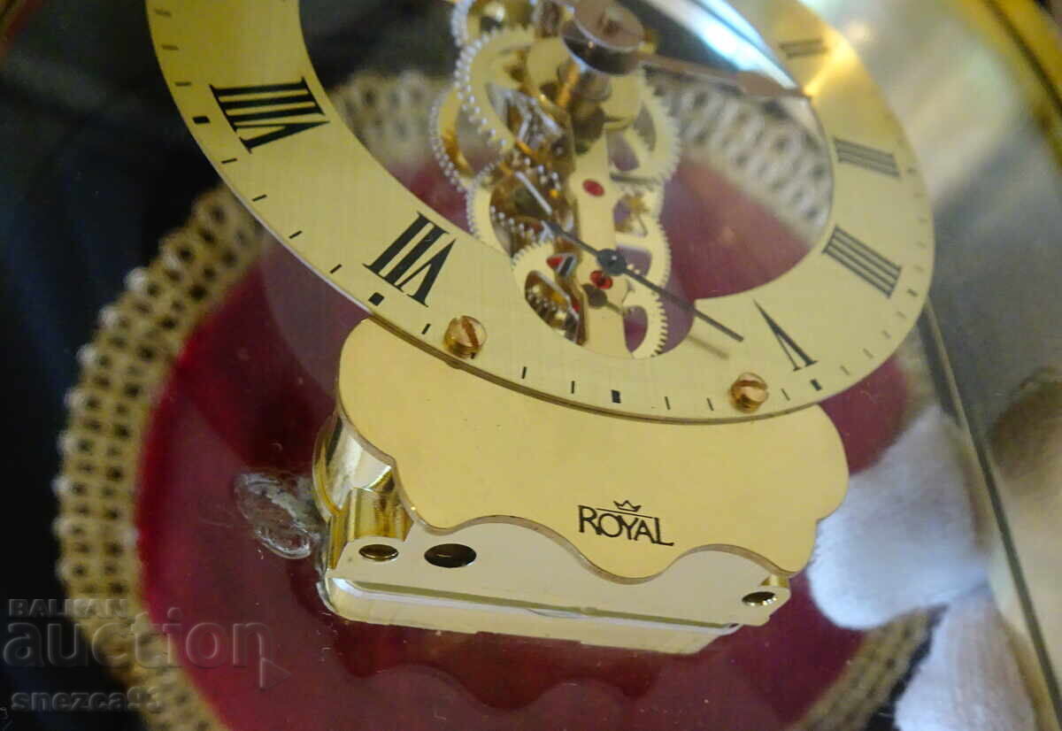 Ceas de masă schelet S.Haller, regal cu preț 69.00 BGN | € 35.28