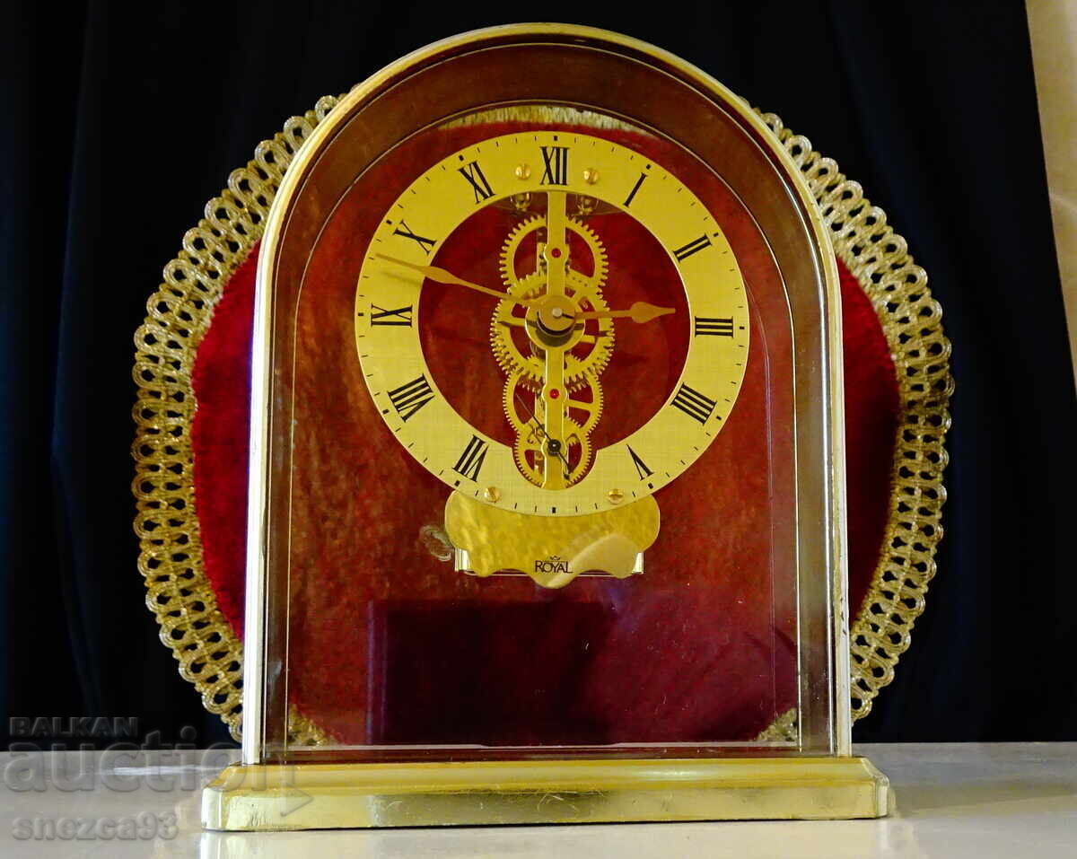 Ceas de masă schelet S.Haller, regal