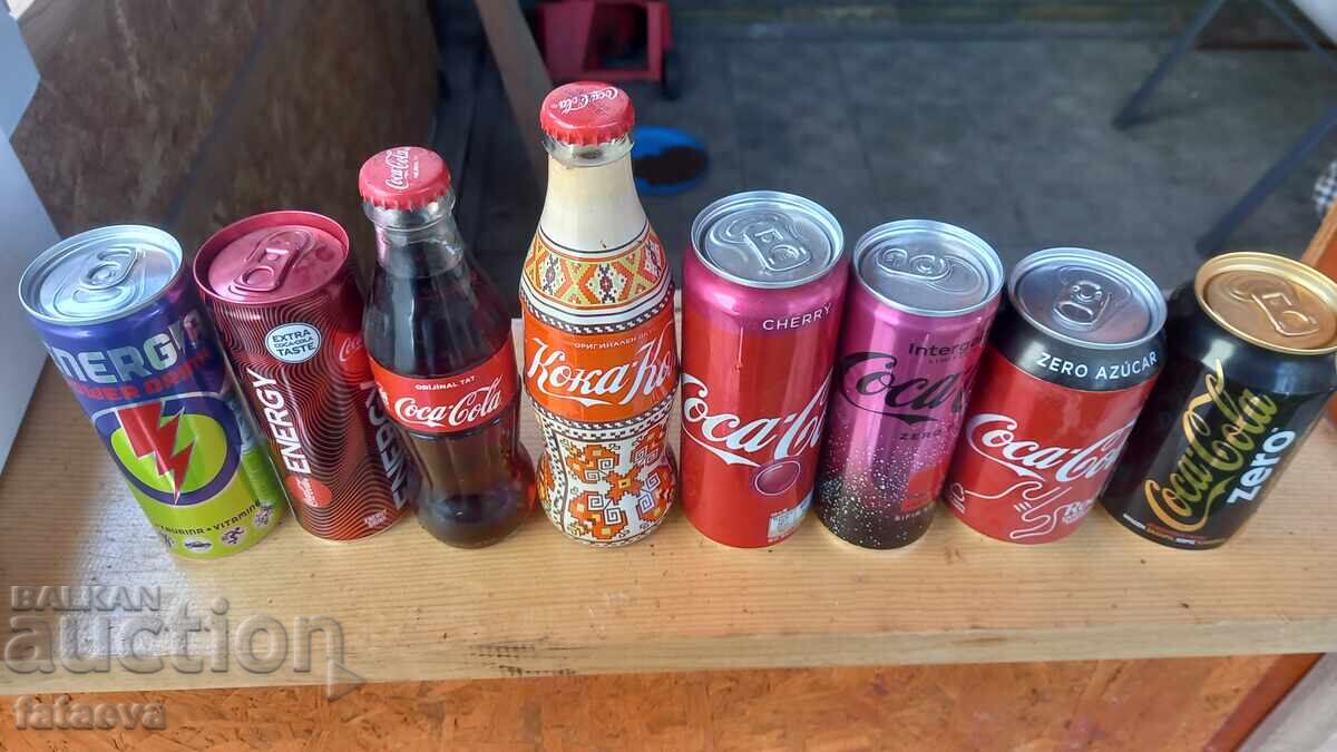 Lot 2, Coca Cola + altceva pentru COLECȚIE cu preț 6.82 BGN | € 3.49
