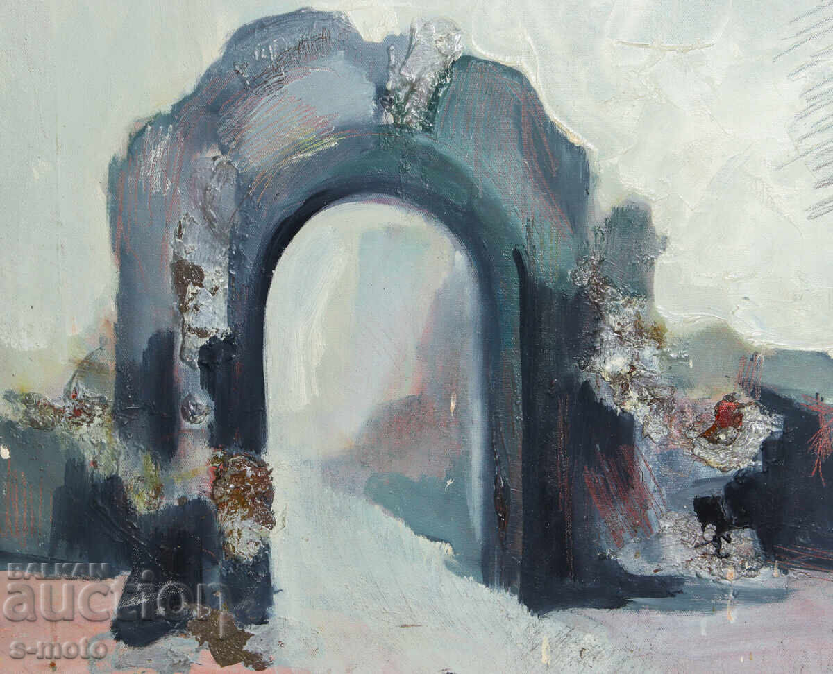 Картина маслени бои пейзаж 1997 г. - 5