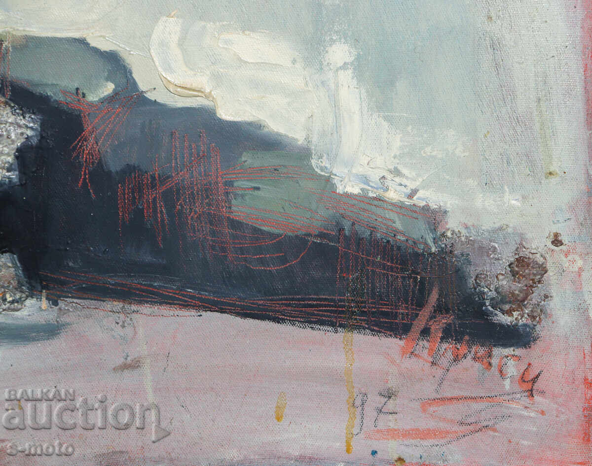 Картина маслени бои пейзаж 1997 г. - 6