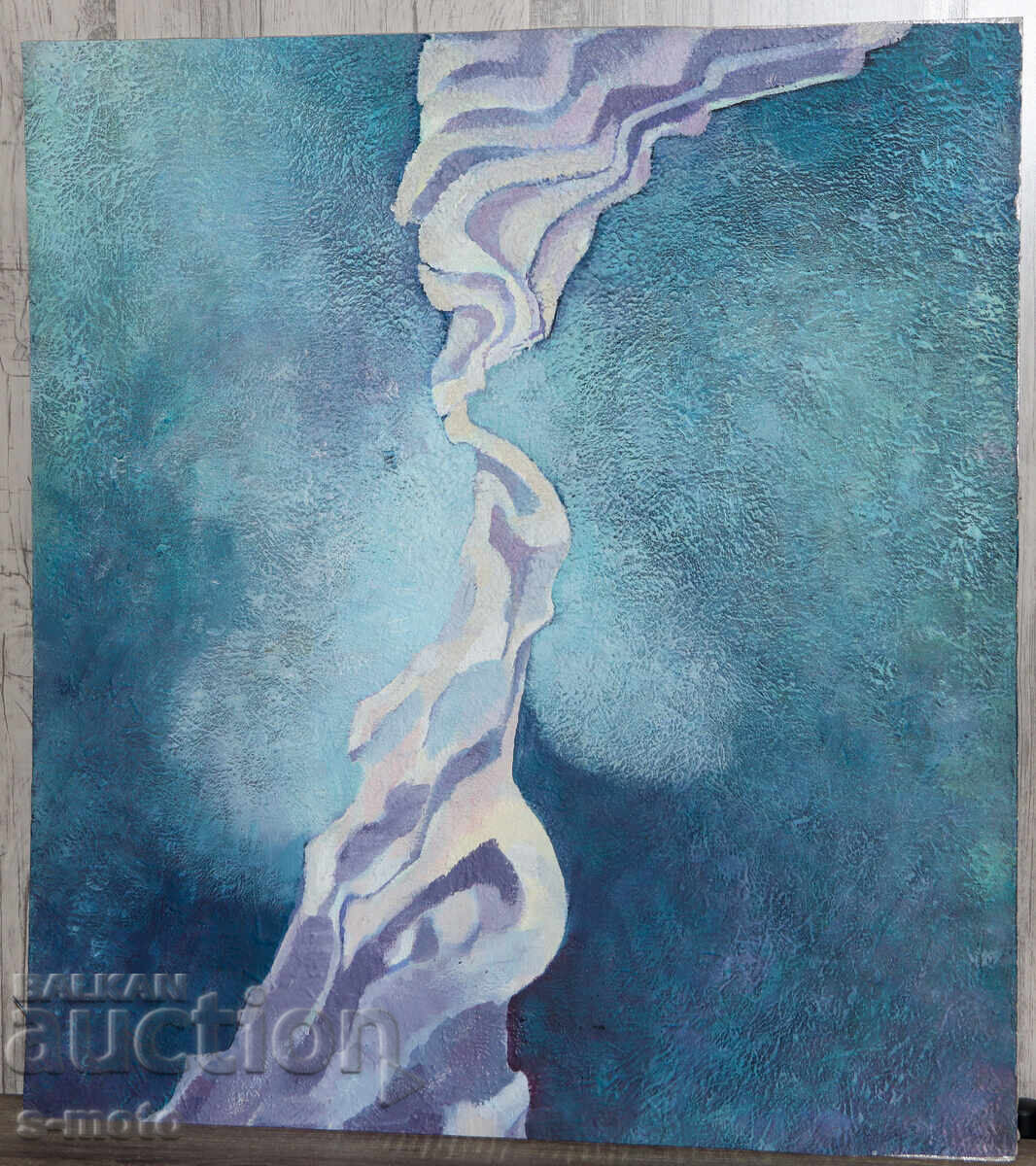 Auction  Oil painting abstract composition