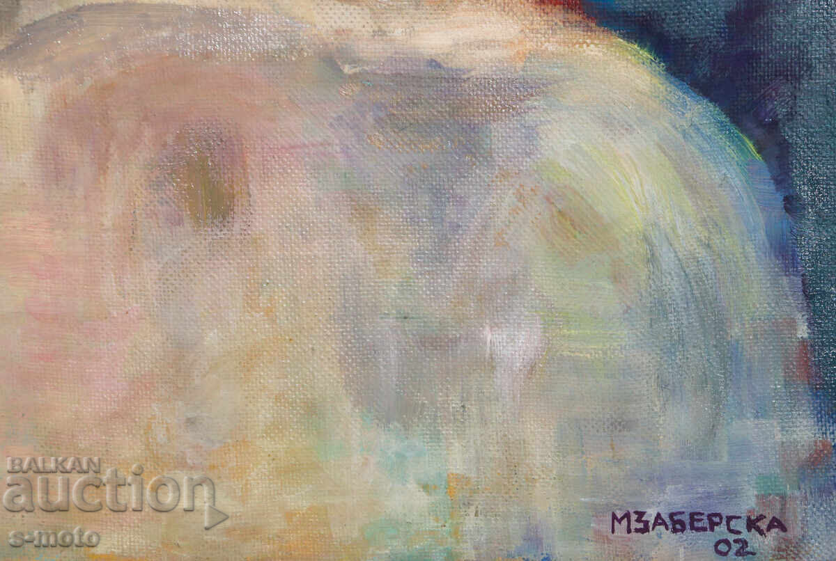 Tablou ulei, portret feminin - 6