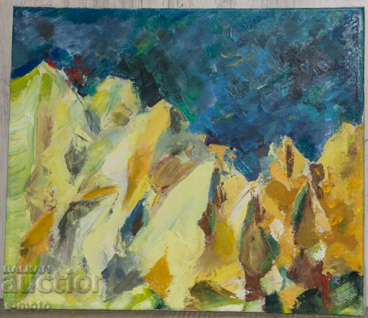 Картина маслени бои пейзаж с цена 400.00 лв. | € 204.52 Картина маслени бои пейзаж с цена 400.00 лв. | € 204.52