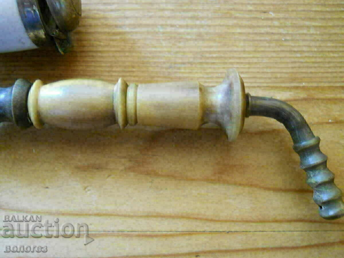 Licitație Pipă de porțelan veche cu capac - Germania