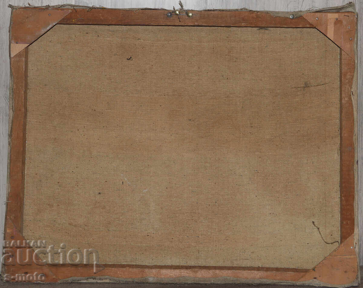 Ελαιογραφία τοπίο από Σλίβεν 1964 - 7