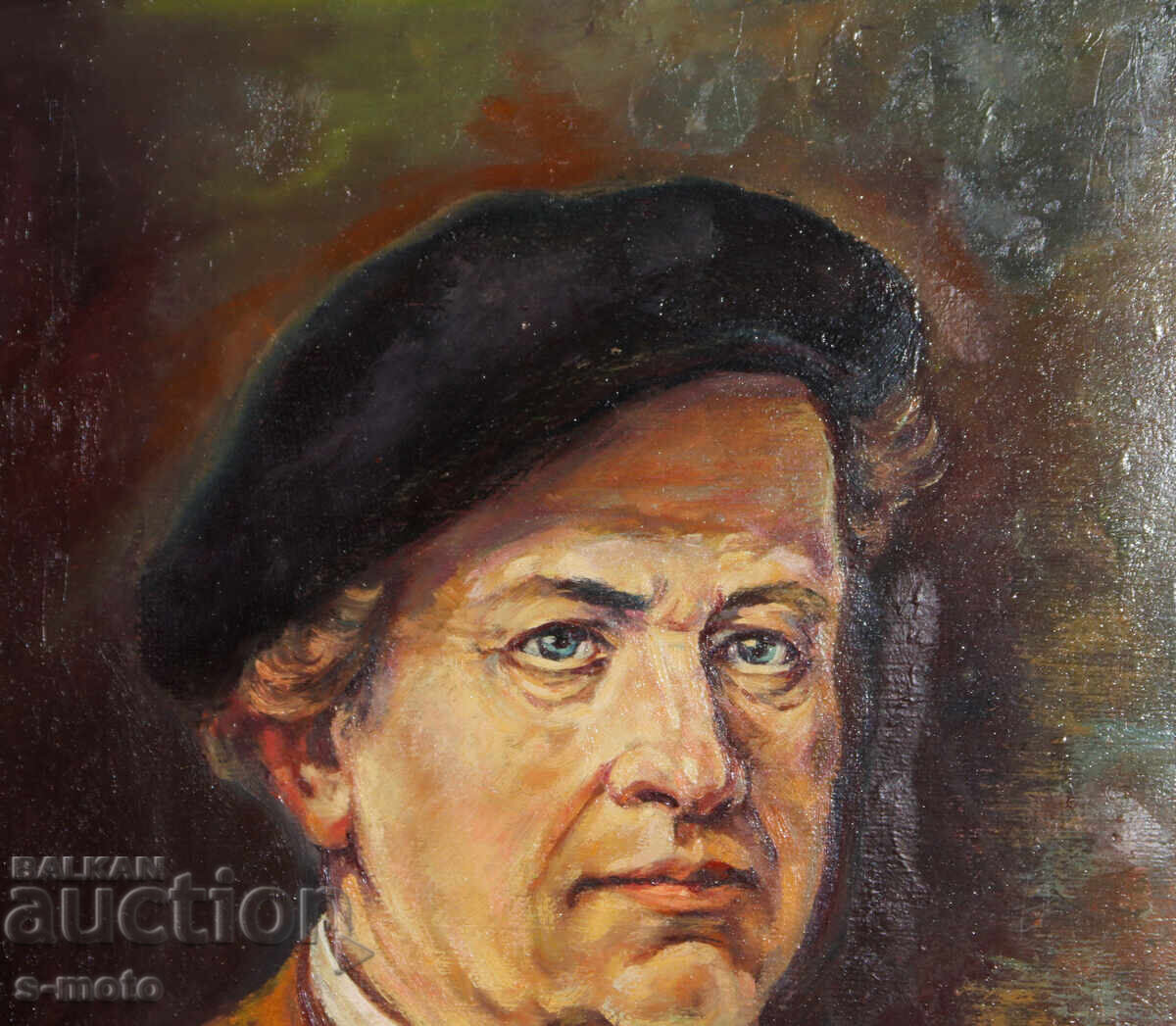 Delivery of Oil painting, male portrait Delivery of Oil painting, male portrait