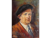 Oil painting, male portrait