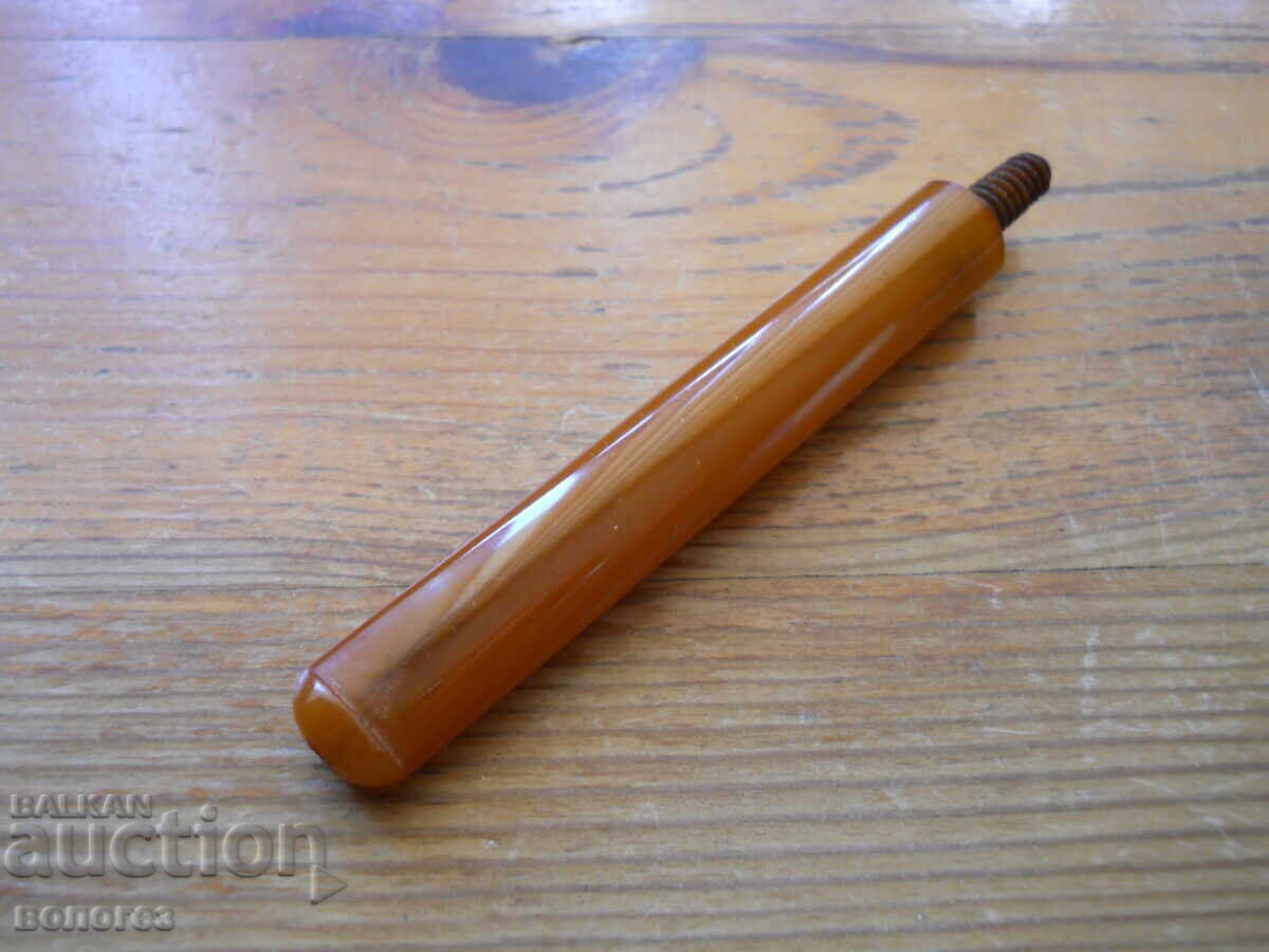 Pipă de biliard veche într-un toc de piele - 5